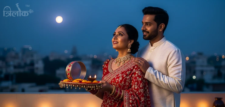 Karwa Chauth 2025 – Puja Vidhi, Chandrodaya Time