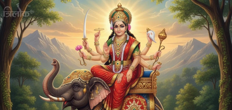 How Goddess Durga’s sawari is Decided in Navaratri 2025