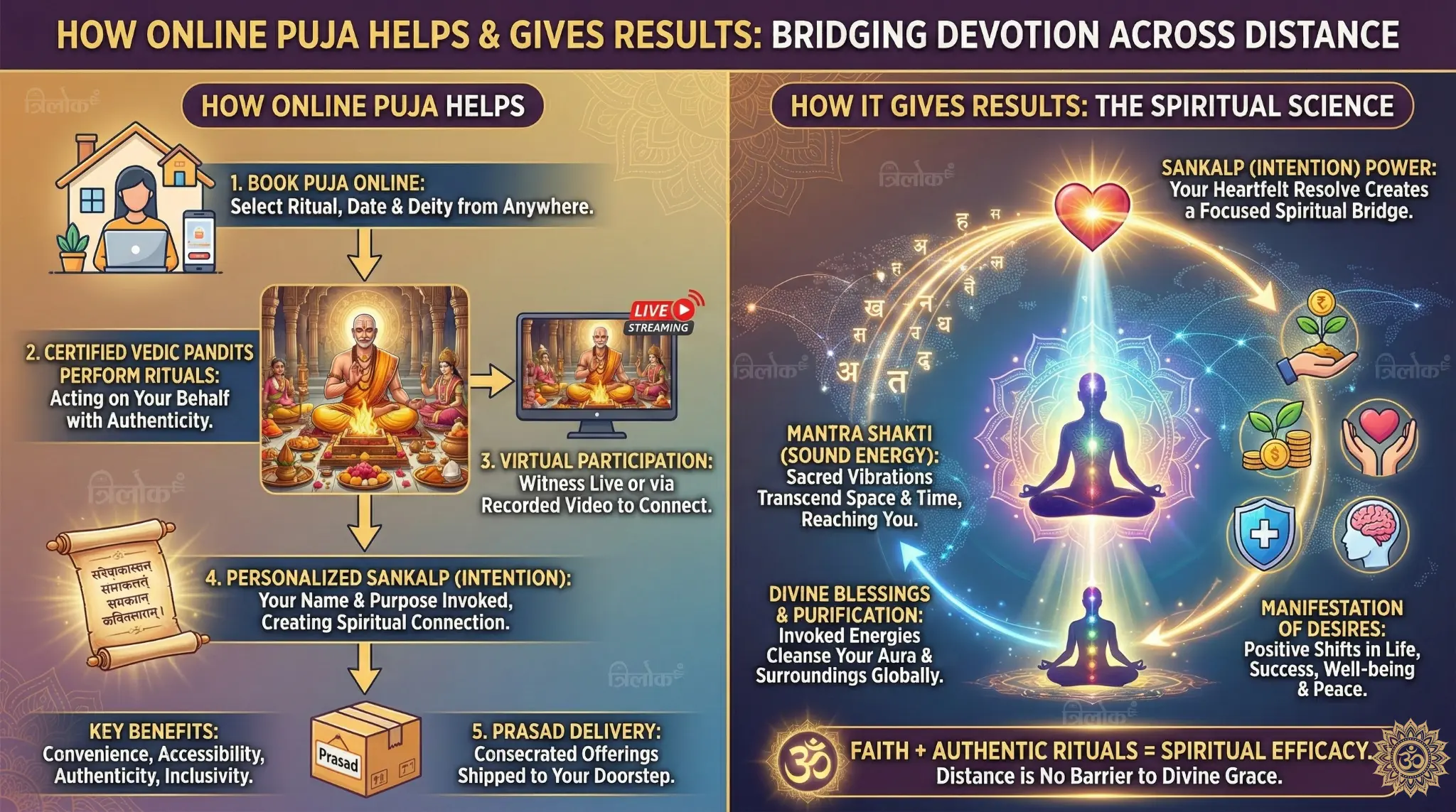 Do you get proper results from Online Puja ?