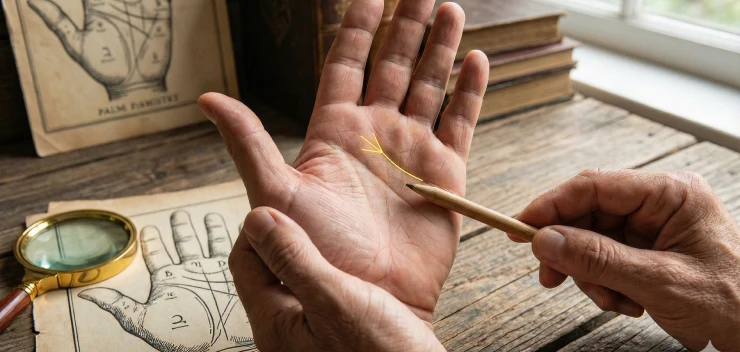 What Does a Trishul on the Palm Indicate?