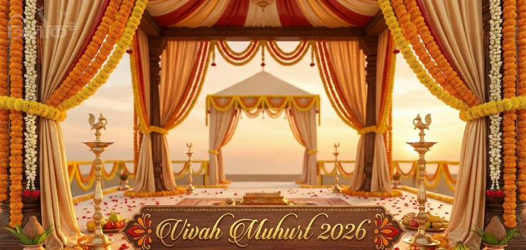 Vivah Muhurat 2026 – Plan the Biggest Day of Your Life
