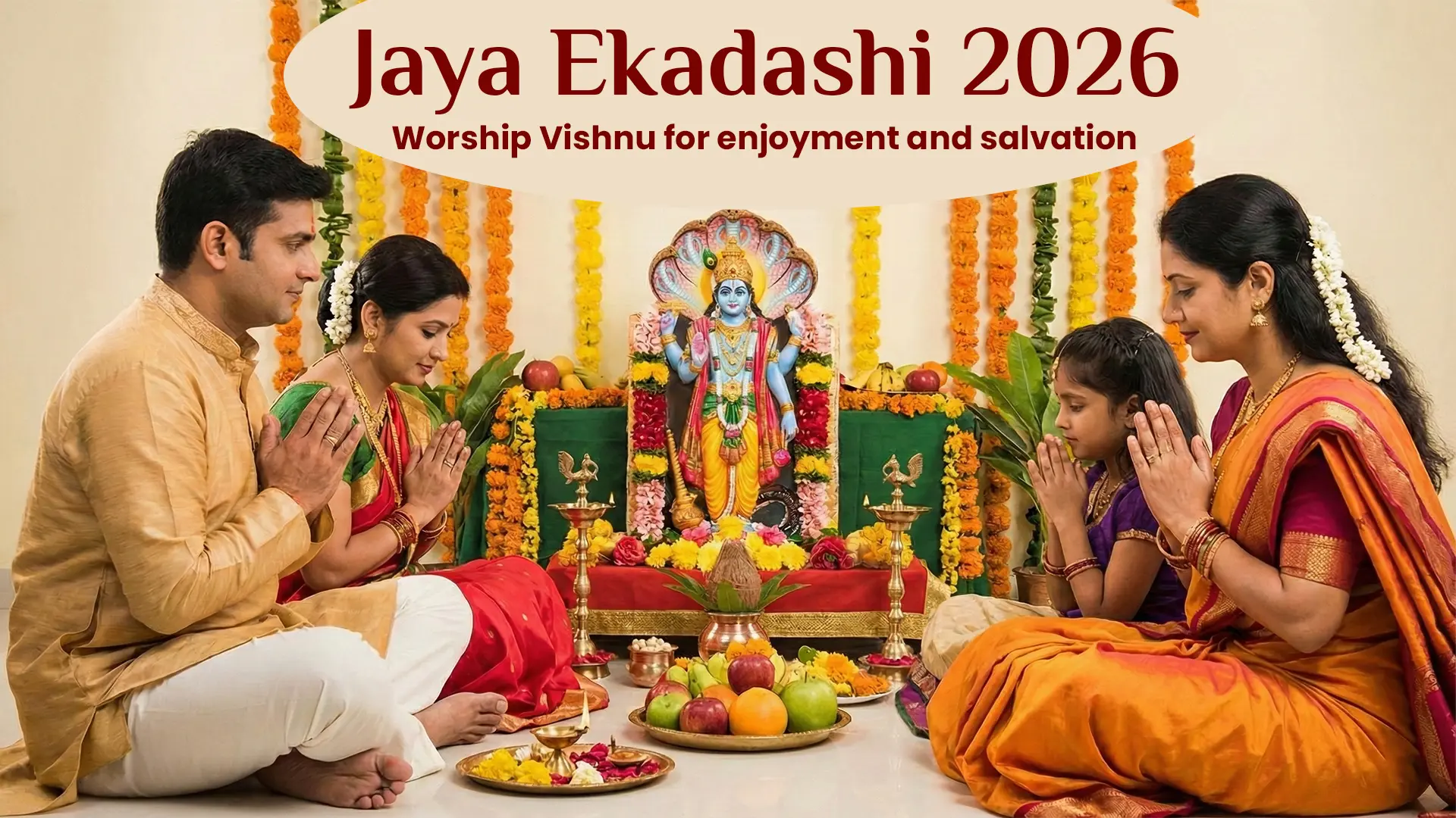 Jaya Ekadashi 2026 – Worship Lord Vishnu for all Happiness