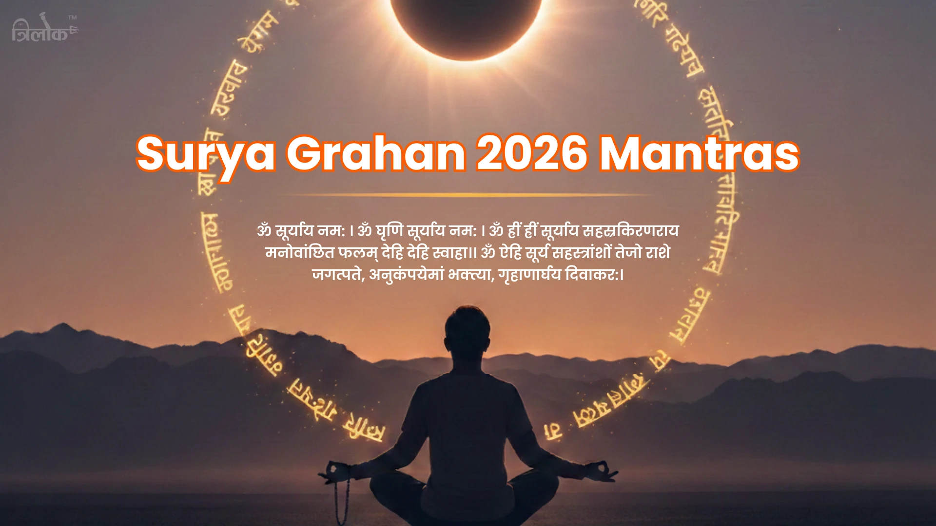 Surya Grahan 2026 Mantras – These Mantras Will Bring Benefit