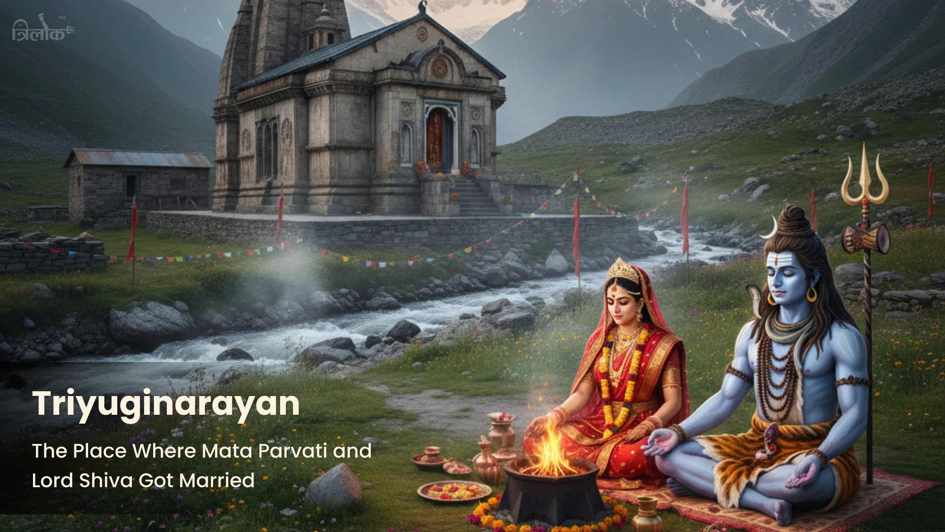 त्रियुगीनारायण - जहां हुआ था माता पार्वती और भोलेनाथ का विवाह