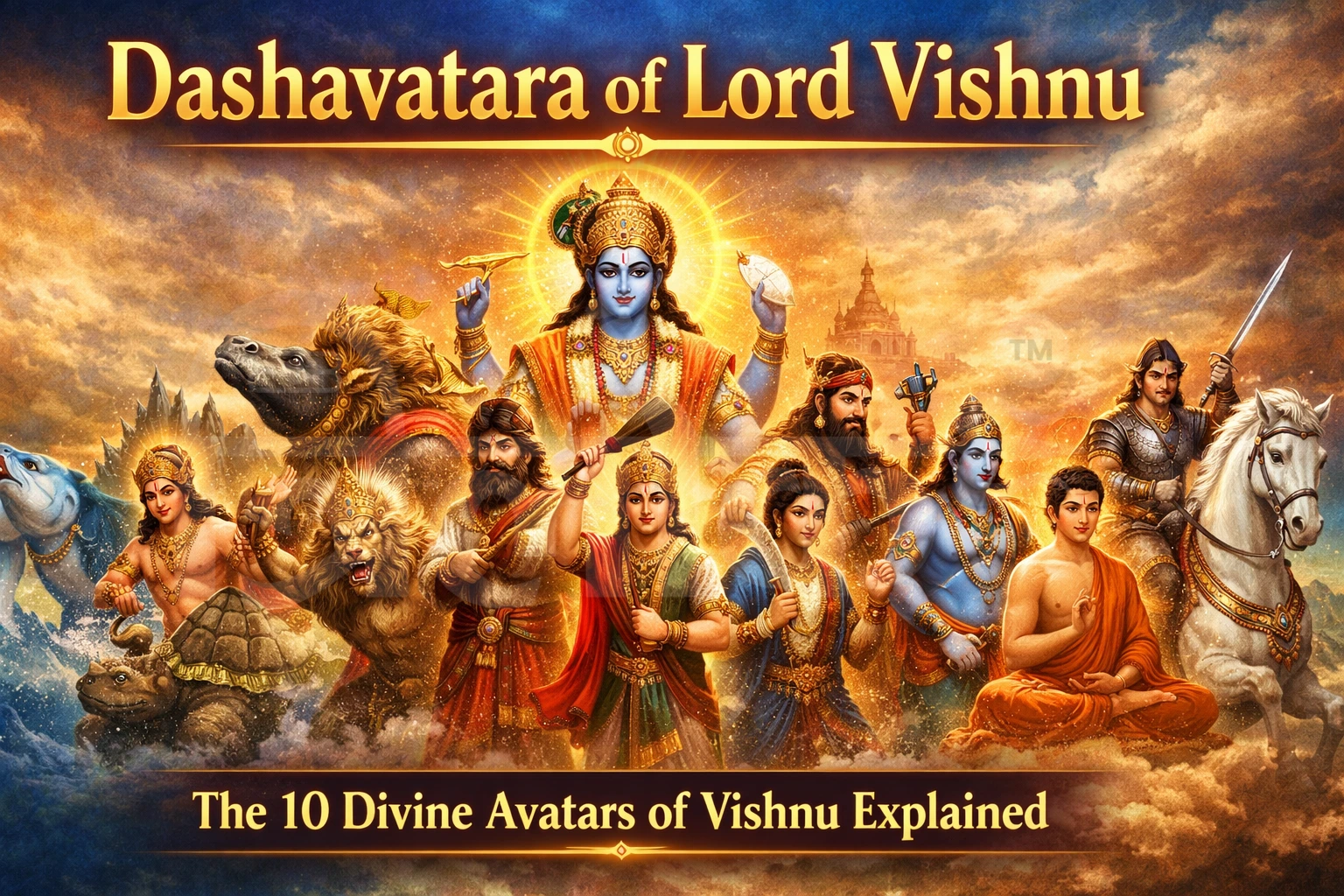 भगवान विष्णु अवतार क्यों लेते हैं: दशावतार की संपूर्ण कथा