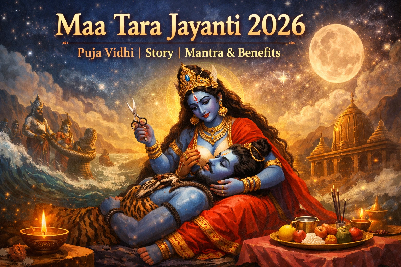 Maa Tara Jayanti 2026: Puja Vidhi, Story, Mantra & Benefits