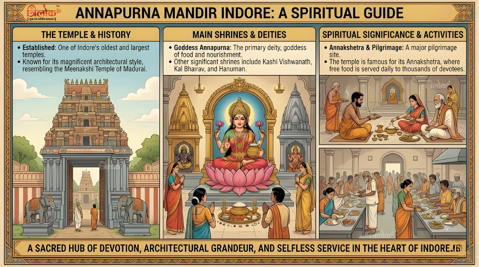 Annapurna Mandir, Indore: A Spiritual Guide by Trilok