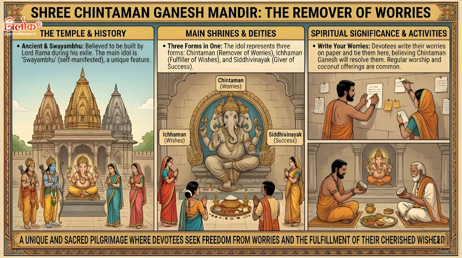 Shree Chintaman Ganesh Mandir: The Remover of Worries