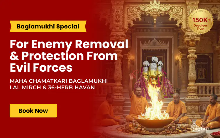 Maha Chamatkari Baglamukhi Lal Mirch & 36-Herb Havan